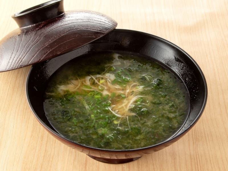 あおさの味噌汁