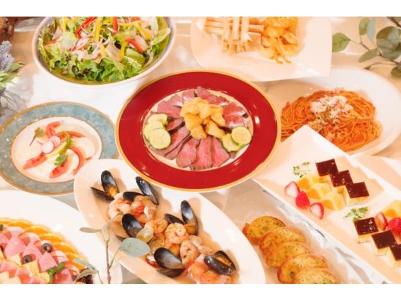 【 お料理 】
和洋盛込コース
※ 季節によって異なります。
