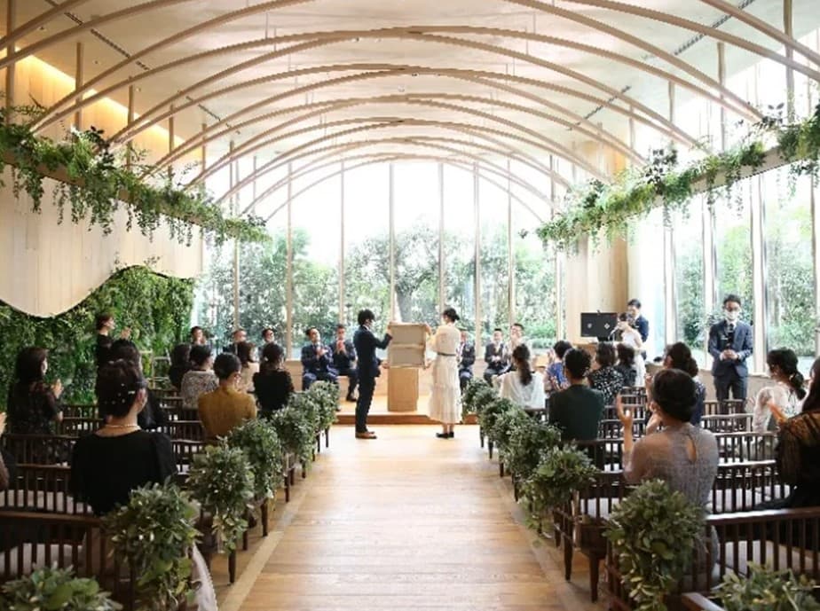 【イベント事例】
チャペルで内定式