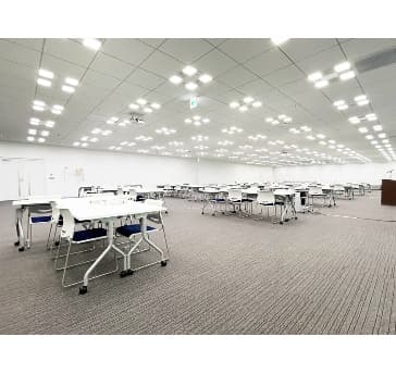 401A(控室付き)_530㎡_天井高3m_イベント会場に最適!