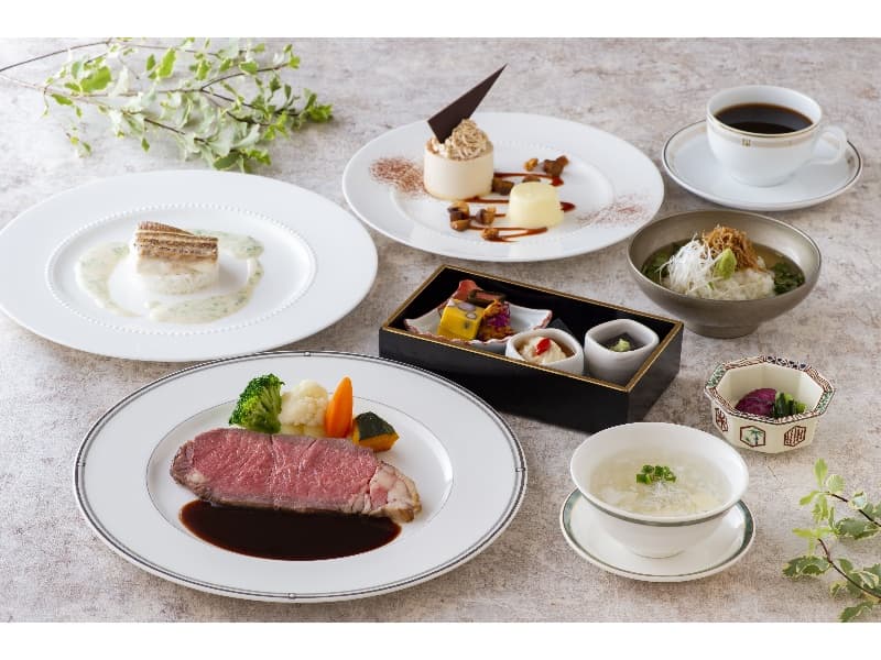 料理：和洋中折衷料理
