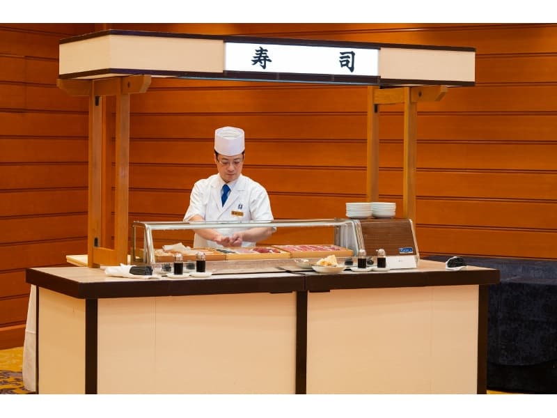 お料理のご相談も承ります（寿司屋台）