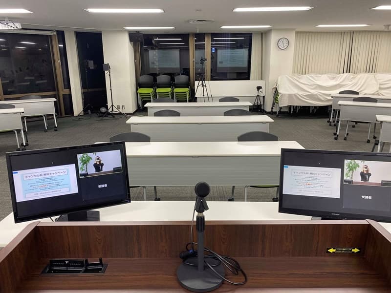 オンラインとリアルの良さを掛け合わせた
ハイブリッド開催が新橋ビジネスフォーラムで実現できます！