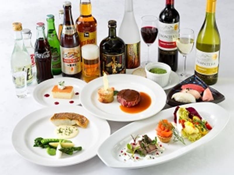 着席パーティーは6,000円、8,000円、10,000円の
3コース飲み放題付き
(コースにより料理内容・飲み放題内容が変わります)
