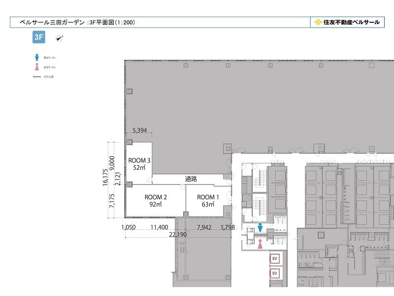 フロア図 (3F)