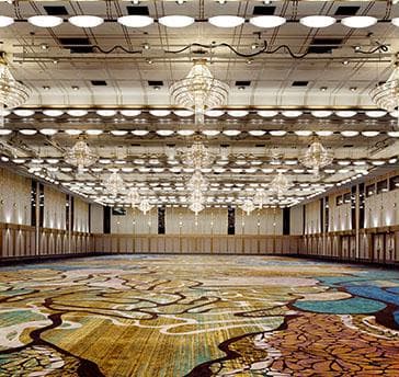 国際会議から、大規模なイベント、パーティーまで。