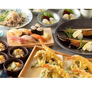 【あおいコース】全9品 2時間飲み放題付 6,380円⇒5,800円(税込)