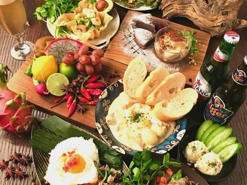 大人数でも楽しめる、ボリュームと品質を兼ね備えた料理の数々です。