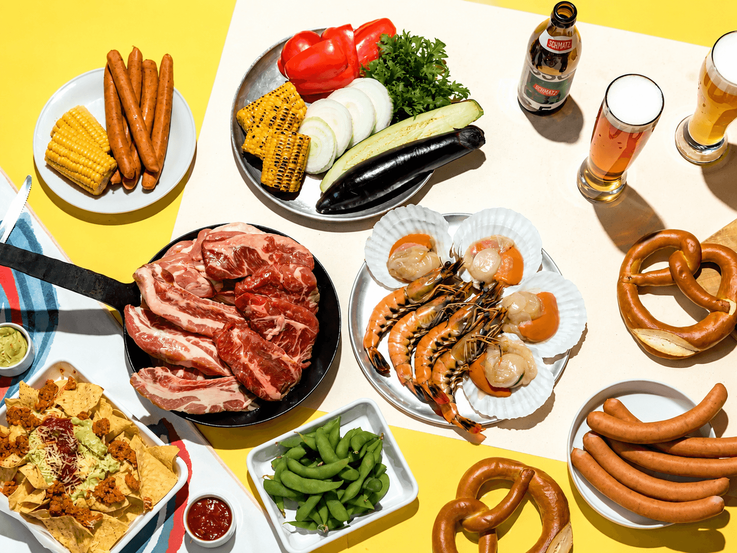 手ぶらでBBQとクラフトビールが楽しめる
