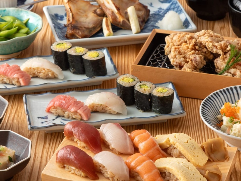 【あかつき雲丹コース】 全9品 2時間飲み放題付き