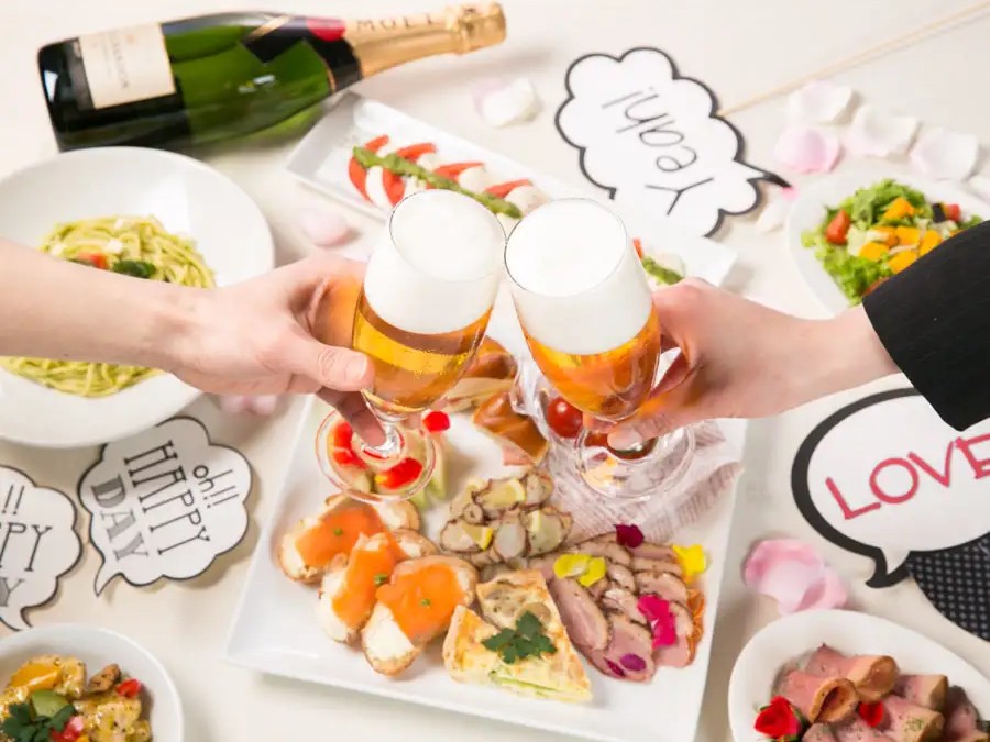 3時間完全貸切&飲み放題!企業パーティーやwedding☆同窓会やイベントにも「PREMIUMプラン」全11品