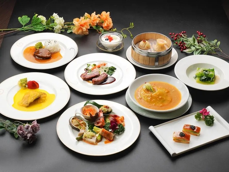【お食事のみ】フカヒレの姿煮や鮑あんかけチャーハンなど高級食材を使った全9品『秋賦コース』