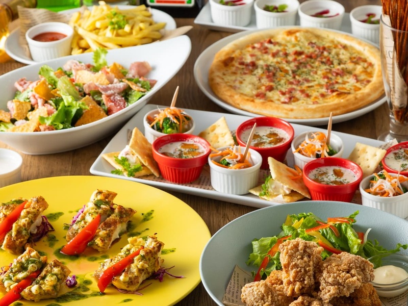 【貸切プラン】<カジュアルコース>全8品 2時間飲み放題&ダーツ・カラオケ付