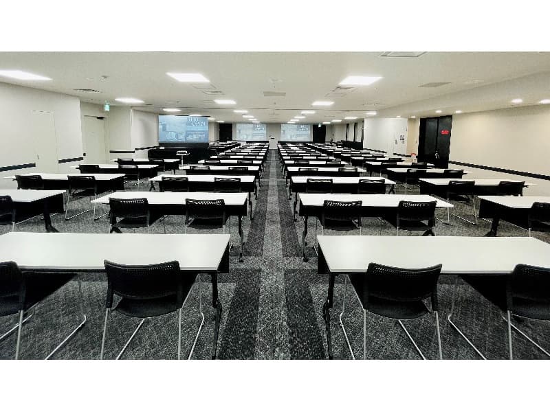 ホール6 最上位グレードの会場
会場525㎡に加え、ホワイエ85㎡を併設。