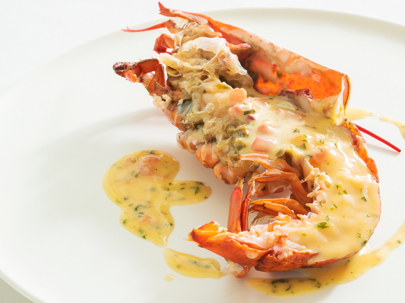 Menu Pranzo Gastronomia キャヴィアとあか牛炭火焼のランチコース
