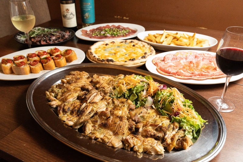 歓送迎会など、お食事も堪能したい特別なパーティーに◎【2.5時間飲み放題付き全7品】貸切贅沢プラン