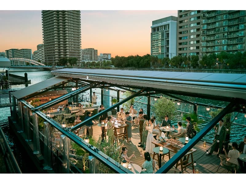 【水上ウェルカムパーティ付プラン】~テラス体験~
懇親会・同窓会・歓迎会・送別会・(会議・表彰式・キックオフ)+パーティなどにおすすめ。一棟貸切で別荘のような贅沢な空間。開放感あふれるテラスで乾杯。