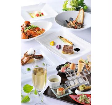 着席フルコースParty Plan(ディナータイム時の料金目安)
