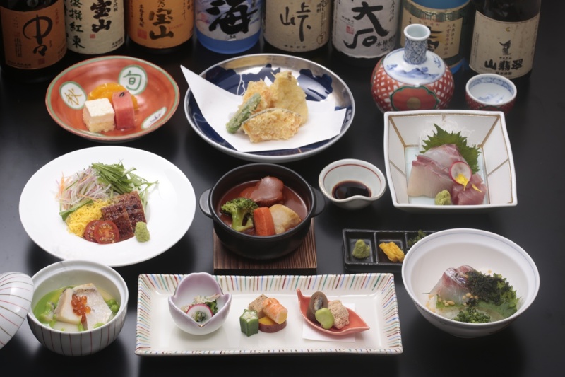 『満足』会席料理
「本館」限定プラン