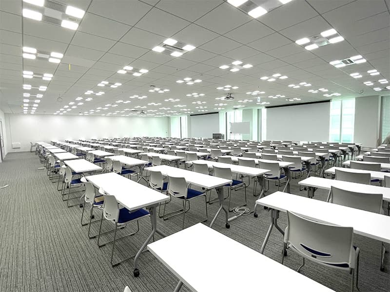809(控室付き)_380㎡_天井高3m_イベント会場に最適!