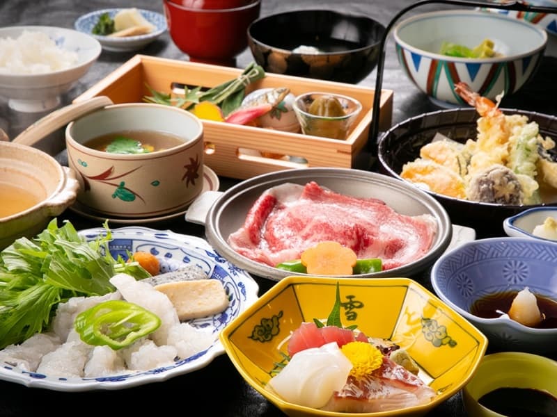 四季折々の旬の素材を使った京料理