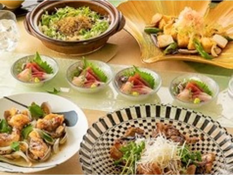 《個室確約》【あおいコース】全7品 2時間飲放付 5830円⇒5300円(税込)