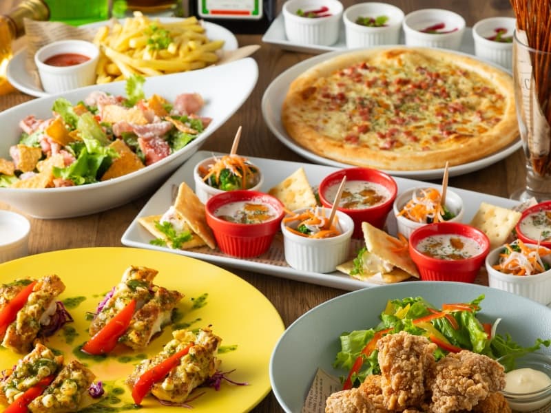【貸切プラン】2時間飲み放題&オプション付<カジュアルコース>4950円⇒4500円(税込)