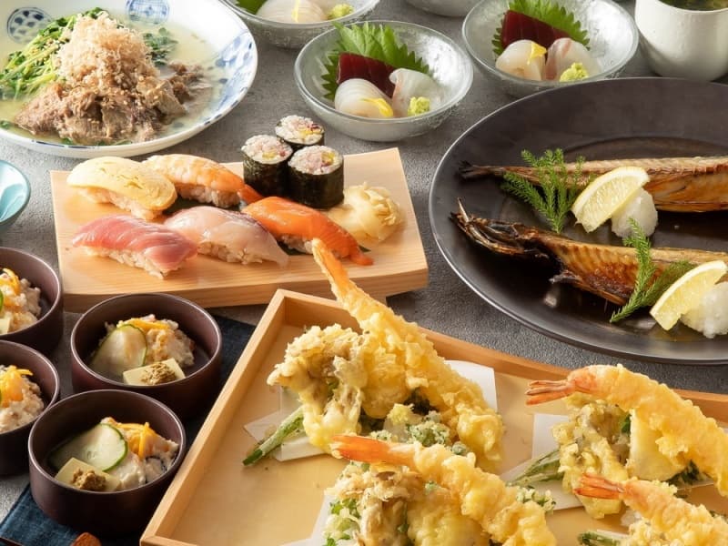 【あおいコース】全9品 2時間飲み放題付 6,380円⇒5,800円(税込)