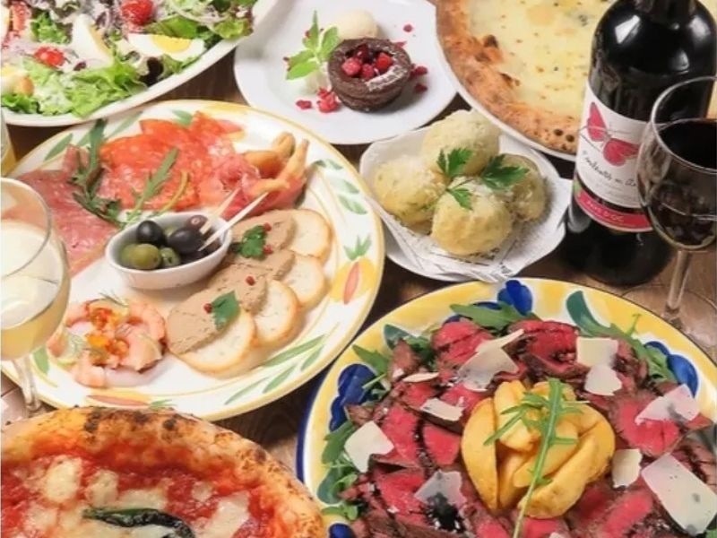 【全 9品 】【当店人気No.1プラン】飲み放題付き2時間