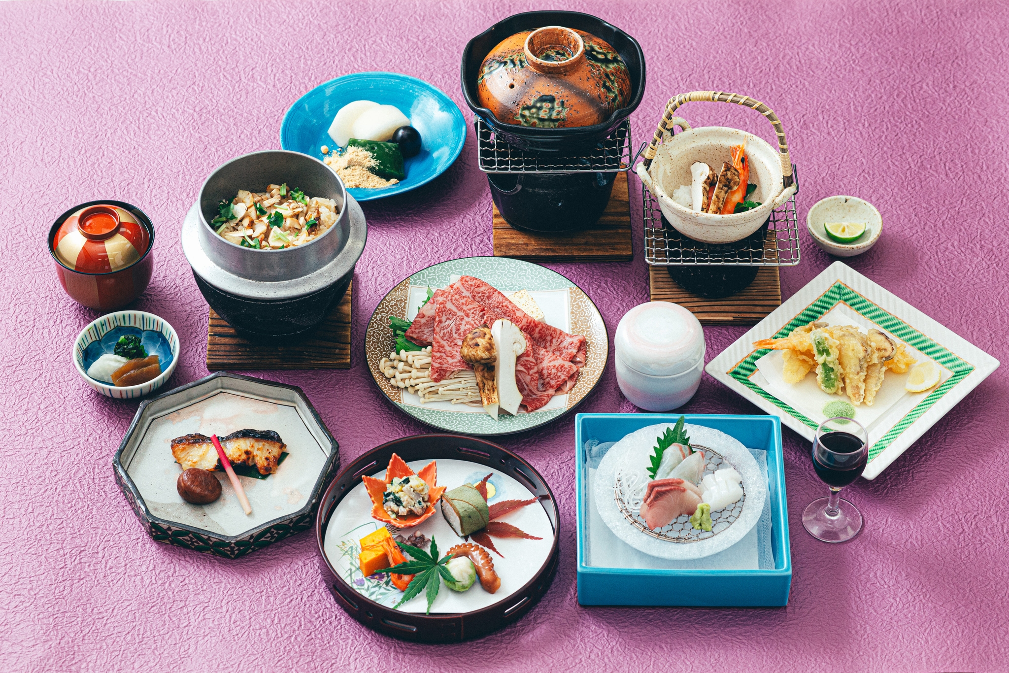 四季折々の 『季節会席』 宴会プラン ~シニア層におすすめ~