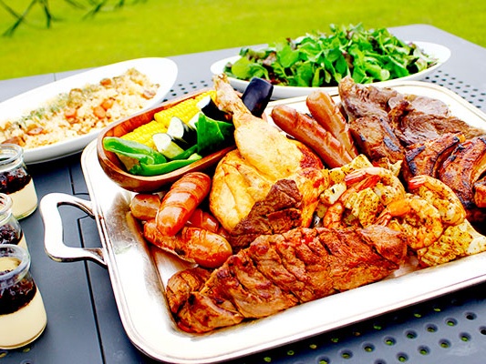 アメリカン?ジャパニーズ?選べるBBQプラン