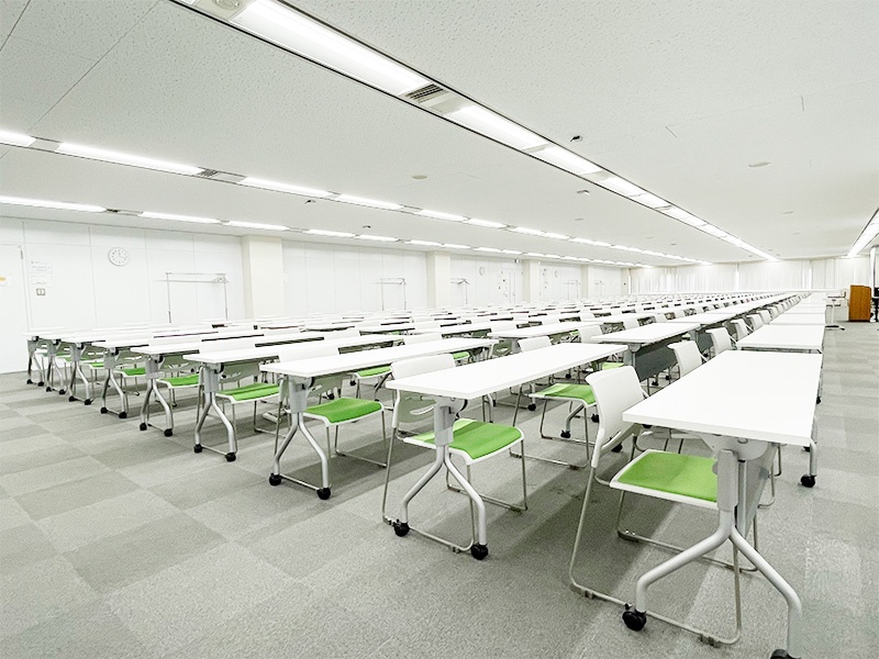 おすすめ用途:セミナー、イベント会場、展示会、学会、懇親会、社員研修、試験会場 等