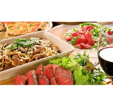 【ビュッフェプラン:5,400円】飲み放題付き