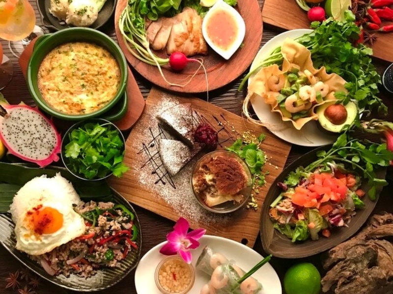 アジア料理をベースとしたパーティー向けの食べやすいお料理です。