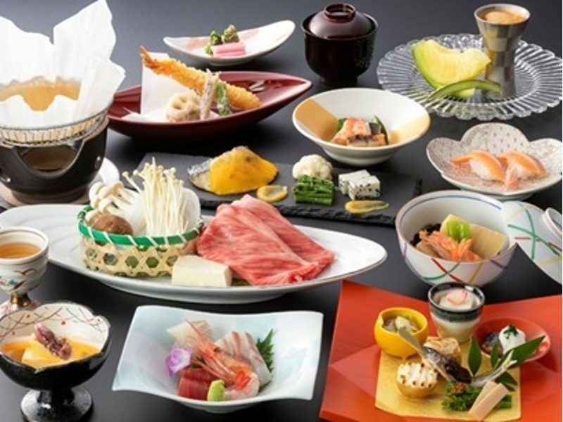 ともぎく膳（和牛しゃぶしゃぶ会席）