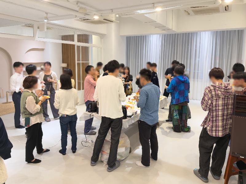 立食パーティーとしてのご利用例