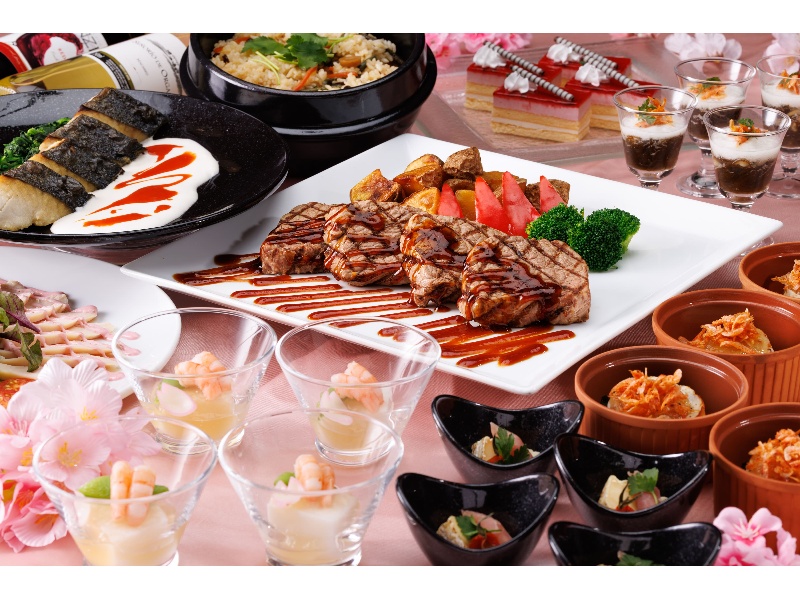 【春季期間限定】宴会場卓盛りプラン☆歓送迎会・同窓会等にオススメ☆
●5大特典（室料2時間・マイク2本・演台・司会台・ステージ無料）