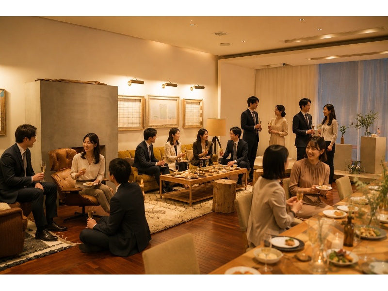 小宴会も可能な施設が完備されています♪