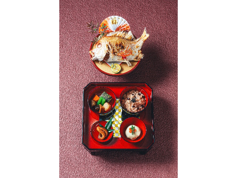 いとおしいご子息様の「お食い初め膳」