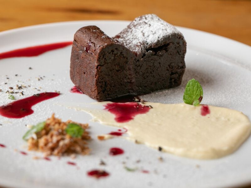 ビストロ匠の濃厚焼き生チョコ