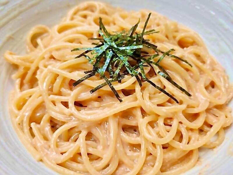 【お料理（例）】
明太クリームパスタ