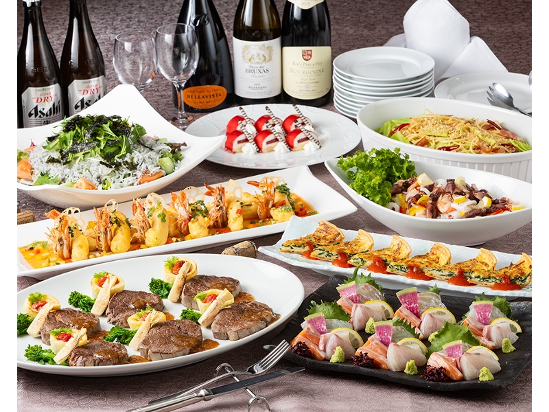 3-4月限定PARTY PLAN【B】
※平日限定！【会場費、マイク2本、ステージ、司会台サービス！】会場費、備品サービスで最大160,000円お得!!会・パーティープラン