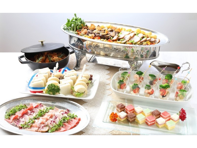 洋食ブッフェ料理　5,500円（税込） 
～ご予算に応じてお作りいたします
※写真はイメージです