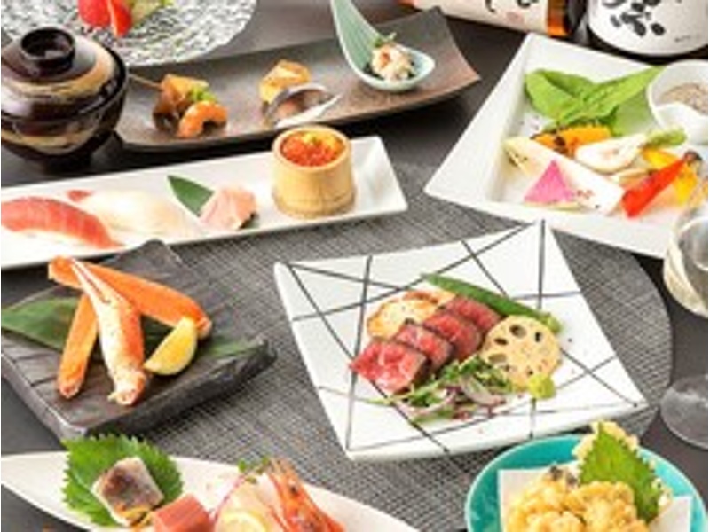 《個室確約》【和洋折衷コース】全9品 2時間飲放題付 7700円⇒7000円