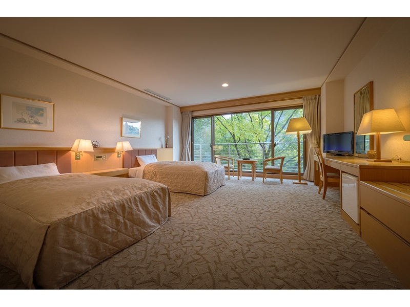 客室バリアフリールーム（洋室ツイン）※1室のみ