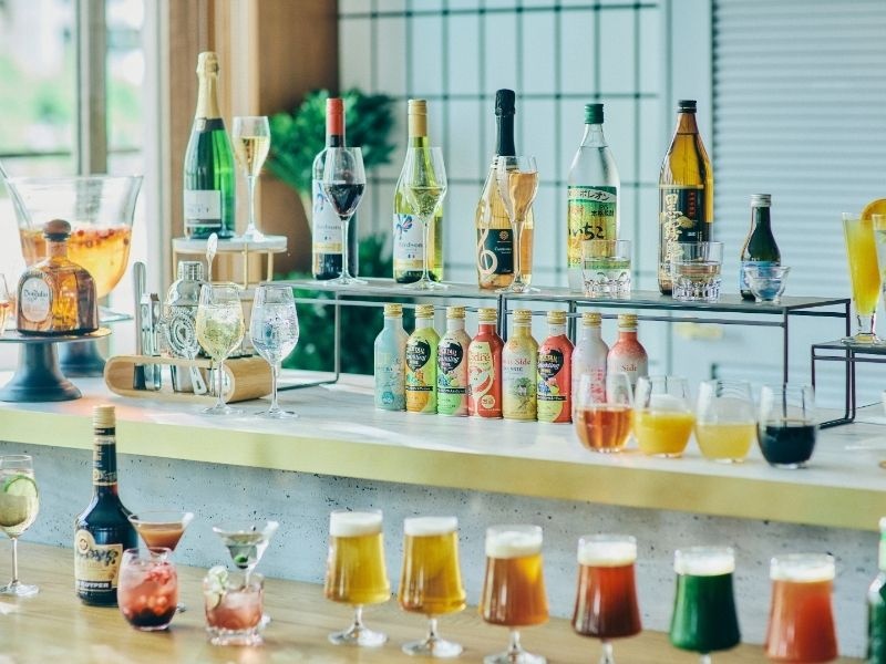 ※写真はイメージです。ドリンクは2,000円・3,000円・4,000円・5,000円の4コースご用意しています。すべてフリードリンクで充実したドリンクメニューです。生ビールはサーバーよりセルフで注ぐことが可能です。