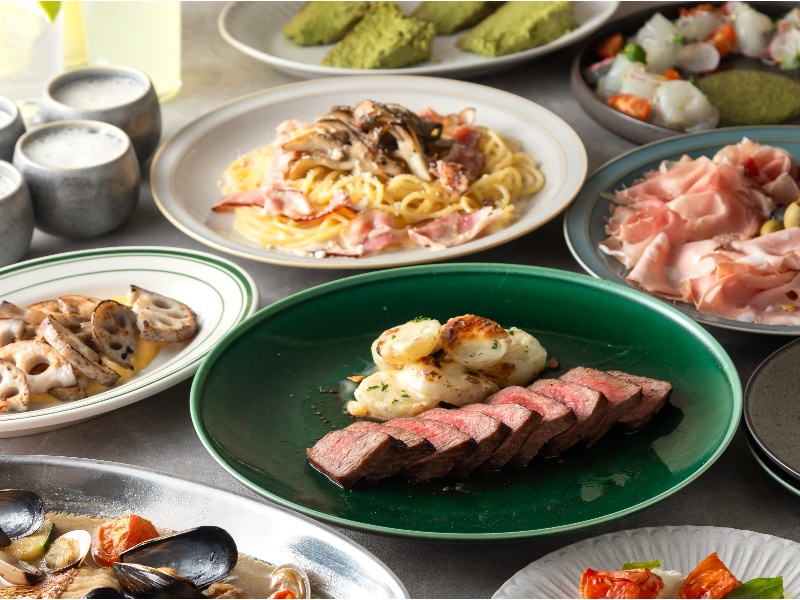 【DELUXEコース】全9品 2時間飲み放題付 8800円⇒8000円(税込)