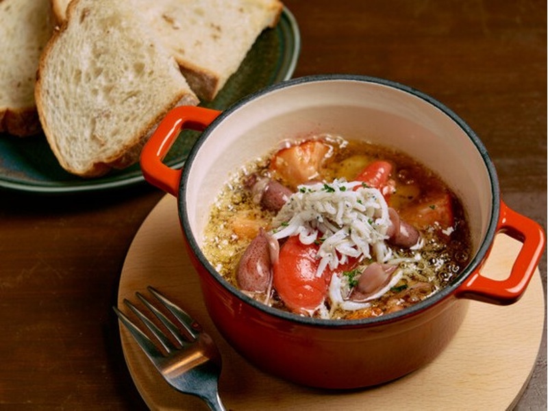 自分好みのカスタマイズアヒージョ