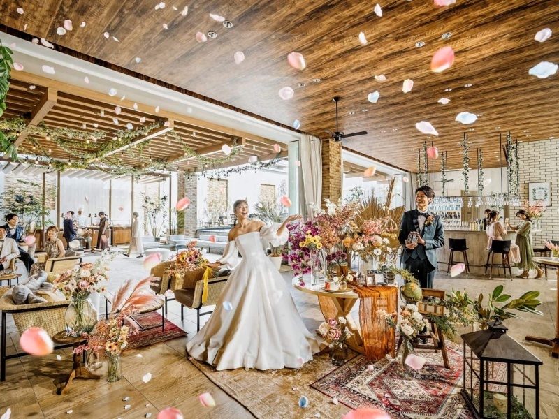 1F披露宴会場　自然　緑風　「Ventvert」