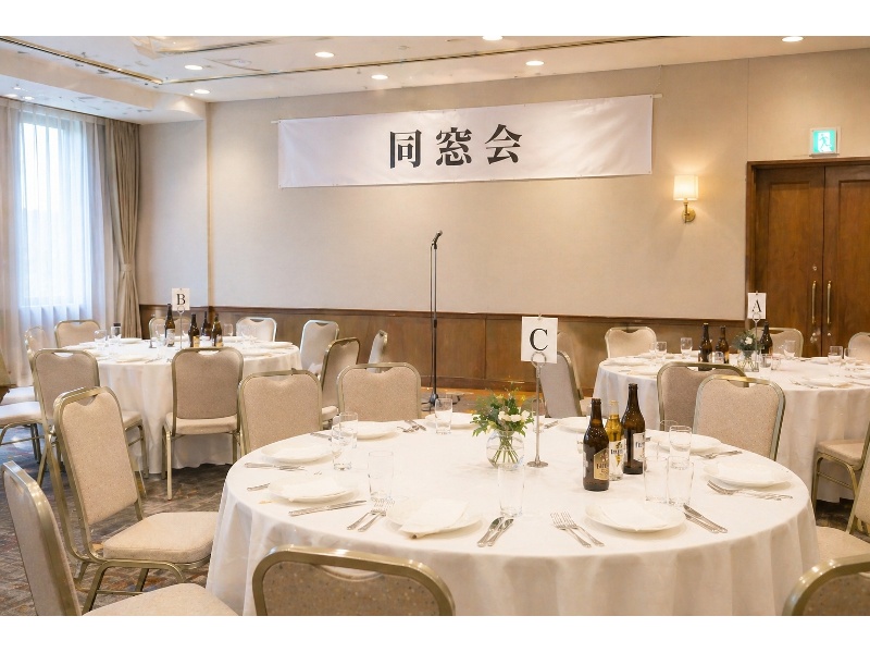 【いつでも利用可能】 同窓会プラン